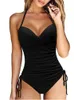 Schwimmkleidung Sommer Zwei Stücke Badeanzüge Frau High Tailled Badebode Female Tankini Sets Strand tragen Badeanzug Sport Frauen Schwimmanzug 240423