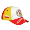 Ball Caps Unisexe South Ossetia Flag Adult Baseball Cap Patriotic Hat pour les fans de foot