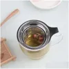 Herbata stalowa kawa ze stali nierdzewnej narzędzia siatkowe Infuzer Dobre klasa wielokrotnego użytku sitko wielokrotnego użytku luźne liście filtra metalowe sitle herbaty ziołowe DH9YX S S S.