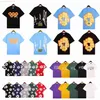 Designer-Shirts Denim Graphic Tee Herren T-Shirt Polo Kleidung Sport lose T-Shirt Hell Blue Blackos63