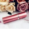 Butelki 20pcs 5 ml 10 ml perfum szklana butelka do napełniania metalowa perfum Atomizer Małe butelki natryskowe puste