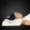 枕パテントネック枕メモリフォーム、アンチウィンクル /アンチエージング /しわ予防 /自然の美しさ /裏側の睡眠枕