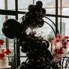 Party Decoration 101st Black Wedding Bakgrund Baby Shower Diy Welcome Kid Birthday Event Celebration Balloon Garland Arch Kit