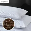 Cuscino Songkaum lavabile al 100% cuscino di grano saraceno cuscinetto ortopedico cuscini bambini bambini per bambini cover di cotone per bambini per adulti