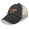 Bollkapslar Ceanothus Silk Moth Mosaic Cowboy Hat Fluffy | -F- | Rave Women Beach Fashion Men's