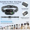 Colliers Pet Dog Anti-Barking Dispositif USB Small Intelligent Electric Ultrasonic Dog Training Collar chien Arrêtez Barking Vibration Bip Collar