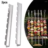 Outils 2PCS BRCLET BBQ POUR GRILL SMOKER PIÈCES DU BARBET DE BARBETURE D'EACHEUR ACTIONNEL