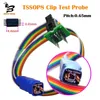 Clip Test Probe Line 8pin 4.3mm-0.65mm For IC Circuit Programming On USB Programmer EZP2024 Xgecu TL866II T56 T48