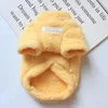 Dog Apparel Winter Fleece Sweater Solid Color Plush Warmer Cats Dogs Jacket Coat Clothes Soft Comfortable Chihuahua Puppy Pet Supplies