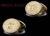10pcs SMC Challenge Coin Craft United States Marine Corps 72 Virgin Morale Coin Dating Service Gold Plated Badge7629865