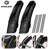 Parti 1/2pcs Enlee Bike Shell Hard Shend Bicycle Bicella anteriore Piatta posteriore Vuota di fango MTB BICYCLE Mudlo Guardia Fender Cycing Part Accessori