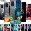 Mobiltelefonfodral för Samsung S20 / S 20 Plus / S20 Ultra Case Tempered Glass Hard Luxury för Samsung Galaxy S20 FE Soft Bumper S20+ S20FE Shell 240423