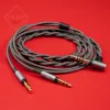 Tillbehör HIFI Balanced Audio Upgrade Cable för Philips Fidelio X3 Onkyo A800 hörlurar 2,5 mm 3,5 mm 4,4 mm linjeledning