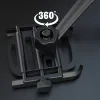 Stands Aluminum Alloy Motorcycle Bike Phone Holder GPS Bracket Mount Clip Support Moto Mirro Handlebar Mount for Huawei Xiaomi iPhone