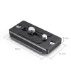 Accessories SmallRig Quick Release Plate Arcatype Compatible Plate for Dslr Camera Cage Tripod Plate Video Support Rig 2146