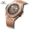 Onola Fashion Trend Waterpronation Quartz Watch Персонализированные мужские часы японского движения