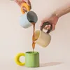 Tassen Ins Korean Tasse Frühstück Milch Keramik Kaffee Boutique Küche Wohnzimmer Vorräte Vorräte