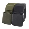 Ceintures de boucle automatique Lumière confortable Notal Military Military Nylon Belt Outdoor Hunting Tactical Canvas Tactical Beltes For Men 240423