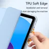 Fall för Xiaomi Mi Pad 5 6 Case 11 "Trifold Transparent Pencil Holder Smart Cover för Xiaomi Pad 6 5 Pro Case for Mi Pad 6 Pro 2023
