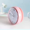 Uhren Mini Sauger Wanduhr Badezimmer Antifog wasserdicht 7 cm Küchentoilette Kleine Quarz -Tischuhr