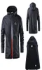 Hommes Hooded Riding Raincoat Poncho Terchoter Trench-coat imperméable à moteur imperméable