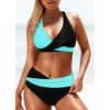 New Swimwear Women's Split Imprimage conservateur High Waited Flat Fothed Pantal