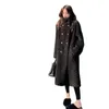 Women's Fur 2024 Winter Cloud Lamb Hair Particle Sheep Cut Fleece Coat For Mid Length Leather And Integrated