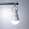 LED LED Solar Bulb مع Hook Light Outdoor Camping Camping Solar Solar Lamp