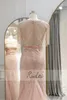 Festklänningar Ruolai sjöjungfru ärmlös aftonklänningsblåsor med tofsar båthalsringskal för kvinnor lwc8202