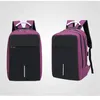 Sac à dos Men USB facture de grande capacité des étudiants de commerce des collèges d'école sacs de voyage d'école