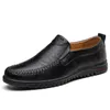 Gai designer män casual skor affärsklänning skor enkel brittisk stil brun svart vita män skor storlek39-46
