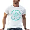 Men's Polos Mosaic Octopus - Recycle Plastic Free Sea T-Shirt Vintage Clothes Graphic T Shirts Workout For Men
