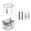 Oczyszczacze 2PCS Super Filtr Elementy dla CY0006 Pet Cat Water Water Fountain, Pet Cat Dog Water Dispenser Filtry, system filtracyjny Sixlayer