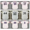 Kob Vintage 1978 1969 Baseball Jersey Hank Aaron Dale Murphy Phil Niekro Jimmy Cannon Wynn Bob Horner Gene Garber Phil Knucksie Andy Channel Jim