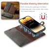 Magnetic Split Phone Leather Case iPhone 14 Pro Max Protective Case