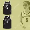 Nome personalizado masculino juvenil/crianças Alyssa Altobelli 5 Mamba Ballers Black Basketball Jersey Versão 4 Top Stitched S-6xl