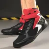 Boots Nieuwe professionele boksschoenen voor mannen Ademend vrouwen die vechten tegen worstelschoenen Niet -slip vechten Sneakers Gym Boxing Training Boot
