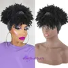 Wigs Mulheres Cabelo Humano As mulheres da peruca da flagem de cor de cor de cor da moda de cor da cabeça de cor curta curta de fibra sintética