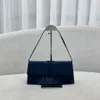 Sac de luxe de qualité 12A Mirror Sac de créateur classique Sac à main dames sapphire bleu authentique sac en cuir 28cm sac à bandoulière sac à main sac à cartouche