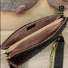 10a echte lederen designer tas coussin pm schoudertassen crossbody gouden ketting bakken handtas tas portemonnee brede afneembare riemen portefeuilles 3 binnencompartimenten 26 cm