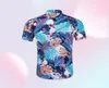 Camisa de moda masculina Tops de abacaxi colorido Hawaii Beach T-shirt Boys Boys Printing Tees 16 Styles3212557