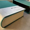 厚いハードカバー辞書ノートブックB5 960p裏地付き紙クールライフ日記ギフトボックスセット