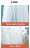 Defina a rede de mosquitos do mosquito do berço do berço do bebê com a luz de Mosquito Princess Girls Net Decor Kids Decor Bedding Baby Canopy Ten Net Cortina