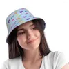 Berets Wurm auf einem String Baby Eimer Hut für Frauen Männer Teenager falten Bob Fisherman Hats Panama Cap Streetwear