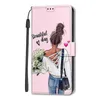 Корпуса сотового телефона 13 14 Pro Max Case для iPhone 11 12 13 14 Pro Max 14 плюс XR 7 8 SE 2022 2020 Обложка Cite Printed Leather Flip Chase Capa 240423