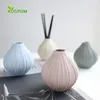 Vasi moderni vaso in ceramica fatti a mano Simple piccoli ornamenti di decorazioni di fiori secchi Nordic Disposizione fiore