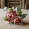 Fleurs décoratives 45 cm Bear Coroufleur de tournesol combinaison de fleurs séchées Bouquet bijoux art floral faux ornements accessoires