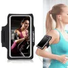 Armbands Haissky 186 Running Sport Phone Armbands Case Universal Ultrathin On Hand Gym träna armbandpåse för iPhone Samsung Xiaomi