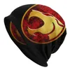 BERETS FAMIONI Winter Warm Women Men Cappello a maglia unisex per adulti divertenti Thundercats Logo teschi berretti Caps Cartoon Anime Cappelli