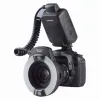 アクセサリーYongnuo yn14ex yongnuoyn 14ex ttl LED RO Speedlite Ring Flash Light for Canon 5d Mark II 5d Mark III 6d 7d 60d 70d 700d 650d